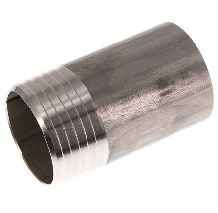 60 mm & 60.3 mm RVS 1.4571 Slangpilaar Lasverbinding 100mm