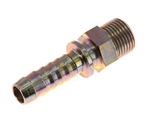 13 mm (1/2'') & G1/2'' zink plated Steel Hose Barb Male Safety collars