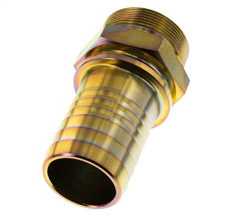 50 mm & G2'' Verzinkt Stalen Slangpilaar Buitendraad en Veiligheidskraag