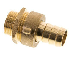 19 mm & G3/4'' Messing Slangpilaar Buitendraad Vlakke NBR Afdichting Vleugelmoer