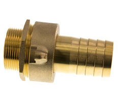 38 mm (1-1/2'') & G1-1/2'' Brass Hose Barb Male Flat Sealing NBR Wing Nut