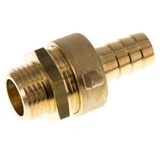 13 mm & G1/2'' Messing Slangpilaar BuitendraadConische Afdichting NBR Afdichting Vleugelmoer