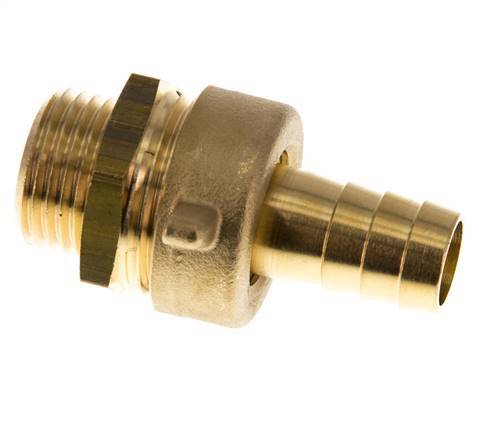 13 mm & G1/2'' Messing Slangpilaar BuitendraadConische Afdichting NBR Afdichting Vleugelmoer