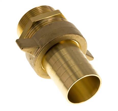 38 mm (1-1/2'') & G1-1/2'' Brass Hose Barb MaleConical Sealing NBR Wing Nut