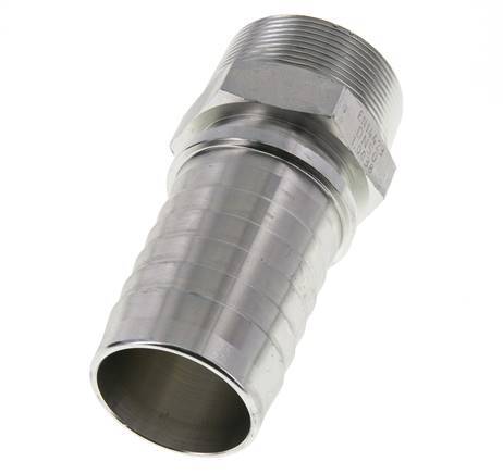 50x68 mm & R2'' Verzinkt Stalen Slangpilaar met Buitendraad DIN EN 14423