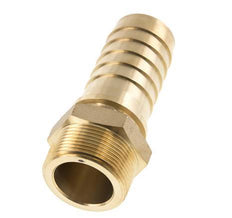 38x54 mm & R1-1/2'' Messing Slangpilaar met Buitendraad DIN EN 14423