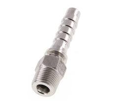 13x25 mm & R1/2'' RVS 1.4301 Slangpilaar met Buitendraad DIN EN 14423