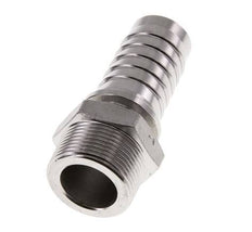 32x48 mm & R1-1/4'' RVS 1.4301 Slangpilaar met Buitendraad DIN EN 14423