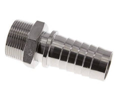 32x48 mm & R1-1/4'' RVS 1.4301 Slangpilaar met Buitendraad DIN EN 14423