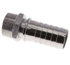 38x54 mm & R1-1/2'' RVS 1.4301 Slangpilaar met Buitendraad DIN EN 14423