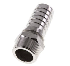38x54 mm & R1-1/2'' RVS 1.4301 Slangpilaar met Buitendraad DIN EN 14423