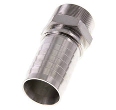 50x68 mm & R2'' RVS 1.4301 Slangpilaar met Buitendraad DIN EN 14423