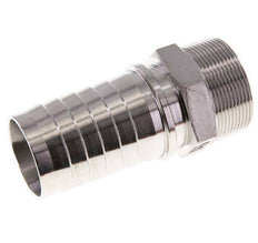 50x68 mm & R2'' RVS 1.4301 Slangpilaar met Buitendraad DIN EN 14423