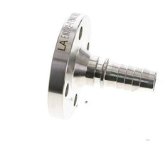 25x40 mm Stainless Steel 1.4401 Hose Pillar with Flange PN 10/16/25/40 DIN EN 14423 / DIN 2826