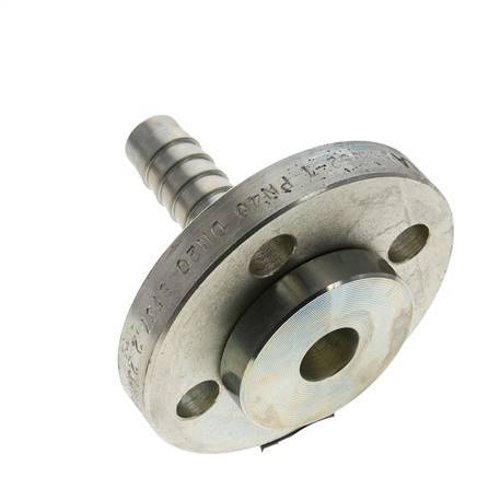 19x33 mm zink plated Steel Hose Pillar with Turnable Flange PN 10/16/25/40 DIN EN 14423 / DIN 2826