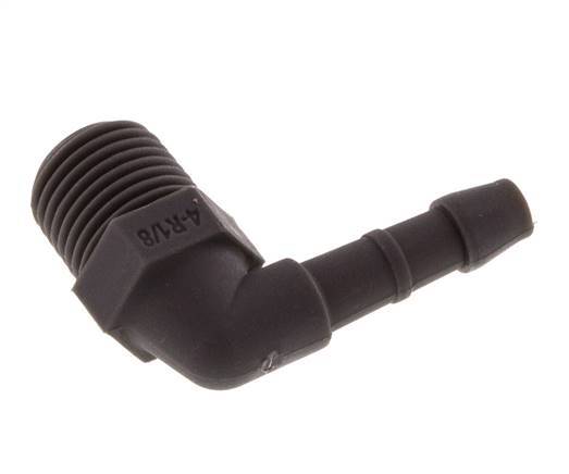4 mm & R1/8'' PA 6 L-Slangpilaar Met Buitendraad [20 Stuks]