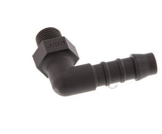 8 mm & R1/8'' PA 6 L-Slangpilaar Met buitendraad [5 Stuks]