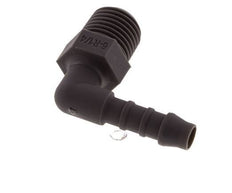 6 mm & R1/4'' PA 6 L-Slangpilaar Met Buitendraad [10 Stuks]