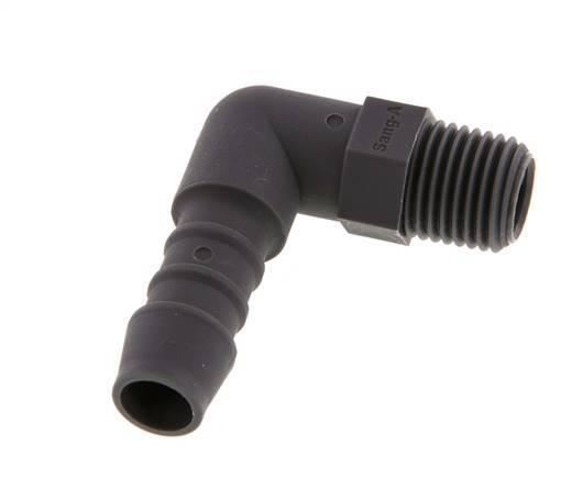 10 mm & R1/4'' PA 6 L-Slangpilaar Met Buitendraad [10 Stuks]