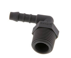6 mm & R3/8'' PA 6 L-Slangpilaar Met Buitendraad [10 Stuks]