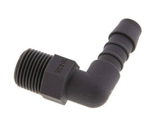 10 mm & R3/8'' PA 6 Elbow Hose Barb with Male Threads [10 Pieces]
