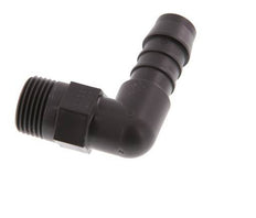 12 mm & R3/8'' PA 6 Elbow Hose Barb with Male Threads [5 Pieces]
