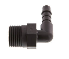 8 mm & R1/2'' PA 6 L-Slangpilaar Met buitendraad [5 Stuks]