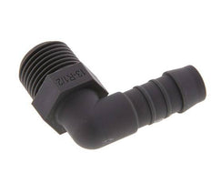 13 mm & R1/2'' PA 6 L-Slangpilaar Met buitendraad [5 Stuks]