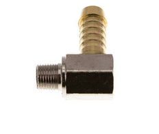 9 mm & R1/8'' Messing L-Slangpilaar Met Buitendraad [2 Stuks]