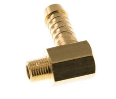 9 mm & M10x1 (taps) Messing L-Slangpilaar Met Buitendraad [2 Stuks]