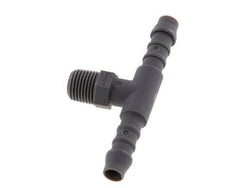 6 mm & R1/8'' PA 6 T-slangpilaar met buitendraad [10 Stuks]