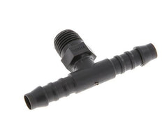 8 mm (5/16'') & R1/4'' PA 6 Tee Hose Barb with Male Threads [10 Pieces]
