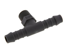 9 mm & R1/4'' PA 6 T-slangpilaar met buitendraad [10 Stuks]