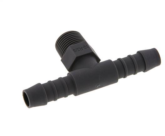 10 mm & R3/8'' PA 6 T-slangpilaar met buitendraad [5 Stuks]