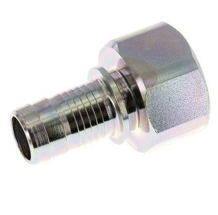 25 mm & G1-1/4'' Verzinkt Stalen Slangpilaar Binnendraad en Veiligheidskraag