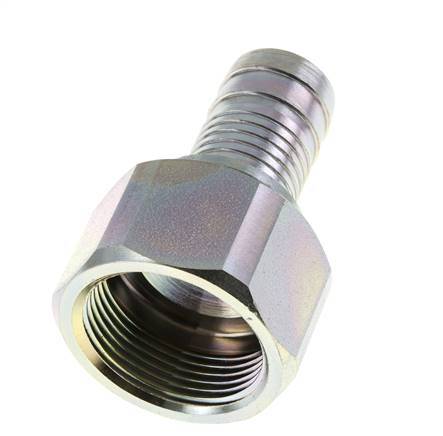 25 mm (1'') & G1-1/4'' zink plated Steel Hose Barb Female Safety collars