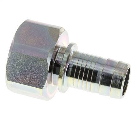 25 mm & G1-1/4'' Verzinkt Stalen Slangpilaar Binnendraad en Veiligheidskraag