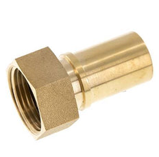 25 mm (1'') & G1'' Brass Hose Barb Union Nut Flat Sealing Polyurethane Safety collars EN 14420-5 (DIN 2817)
