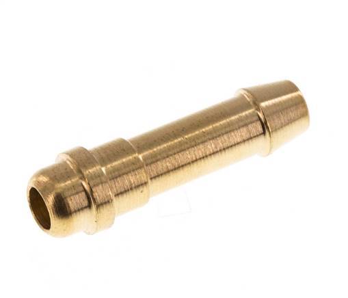 6 mm (1/4'') Brass Hose Barb without Union Nut (G1/8'') 11mm [10 Pieces]