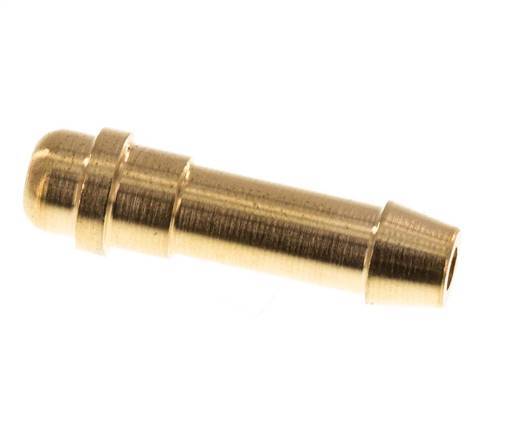 6 mm Messing Slangpilaar zonder Wartelmoer (G1/8'') 11mm [10 Stuks]