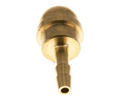 4 mm Messing Slangpilaar zonder Wartelmoer (G3/8'') [5 Stuks]