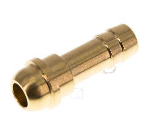 9 mm Messing Slangpilaar zonder Wartelmoer (G3/8'') [5 Stuks]