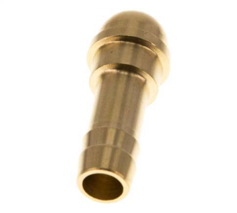 9 mm (3/8'') Brass Hose Barb without Union Nut (G3/8'') [5 Pieces]