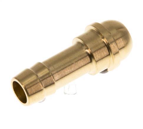 9 mm Messing Slangpilaar zonder Wartelmoer (G3/8'') [5 Stuks]