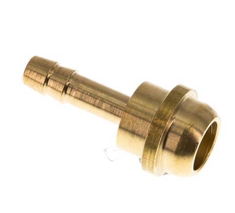 6 mm Messing Slangpilaar zonder Wartelmoer (G1/2'') [2 Stuks]