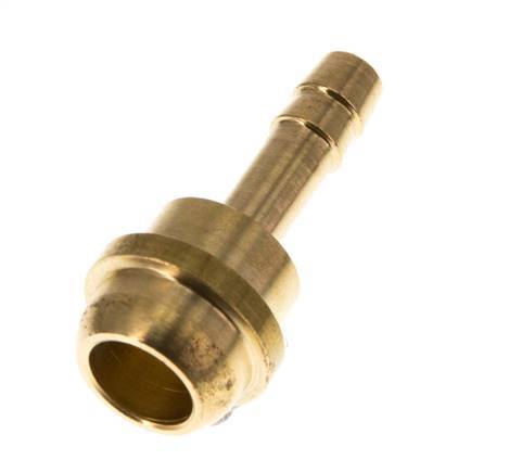 6 mm Messing Slangpilaar zonder Wartelmoer (G1/2'') [2 Stuks]