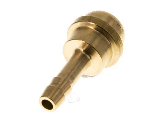 6 mm Messing Slangpilaar zonder Wartelmoer (G1/2'') [2 Stuks]