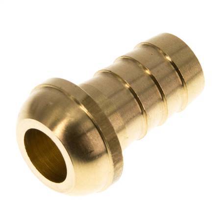 13 mm Messing Slangpilaar zonder Wartelmoer (G3/4'') 13.5mm [2 Stuks]