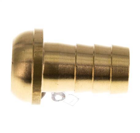 13 mm Messing Slangpilaar zonder Wartelmoer (G3/4'') 13.5mm [2 Stuks]