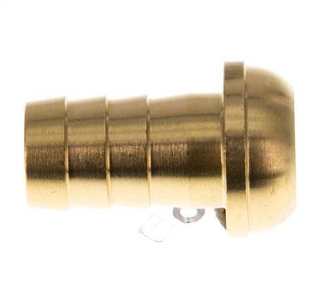 13 mm Messing Slangpilaar zonder Wartelmoer (G3/4'') 13.5mm [2 Stuks]